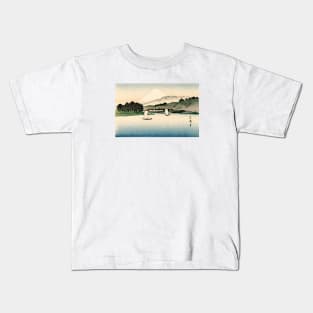 19th C. Japanese Sailing Ships Kids T-Shirt